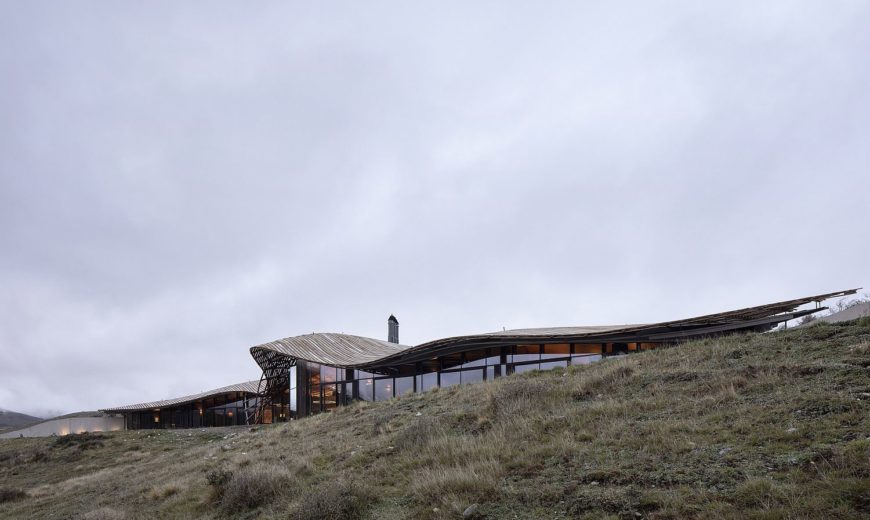 Lindis Lodge: Stunningly Sustainable Design Set Amidst NZ Southern Alps