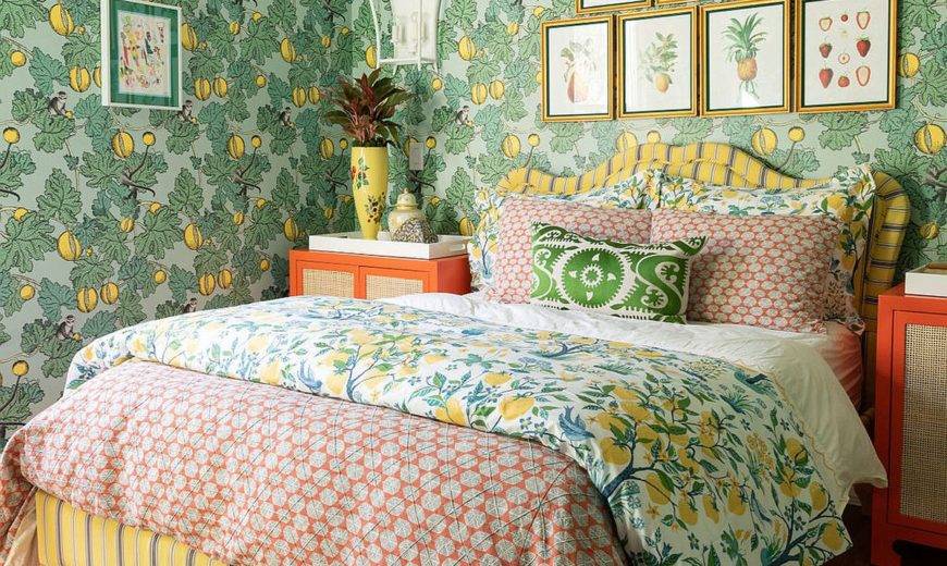 15 Small Bedrooms Filled with Snazzy Pattern: Small Space Craze!