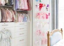 nursery closet baby girl clothes dresses
