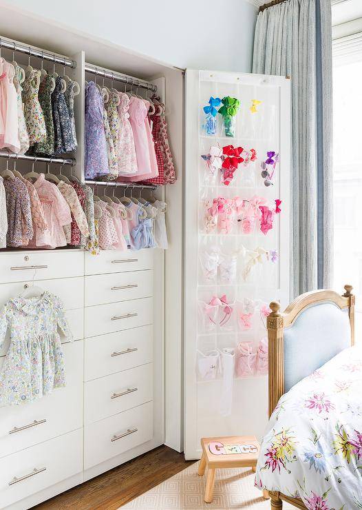 nursery closet baby girl clothes dresses